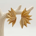 Aretes con Forma de Hoja
