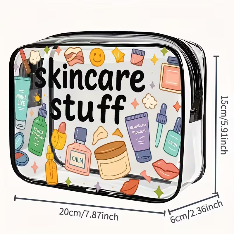 Neceser transparente “Skincare Stuff”