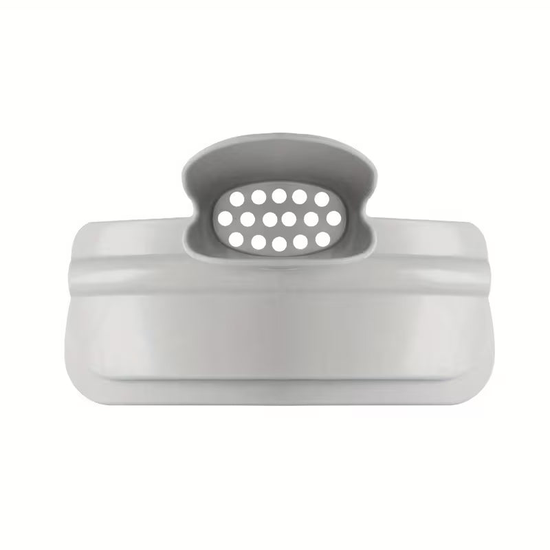 Embudo de cocina gris con pico de pato — Antiderrames