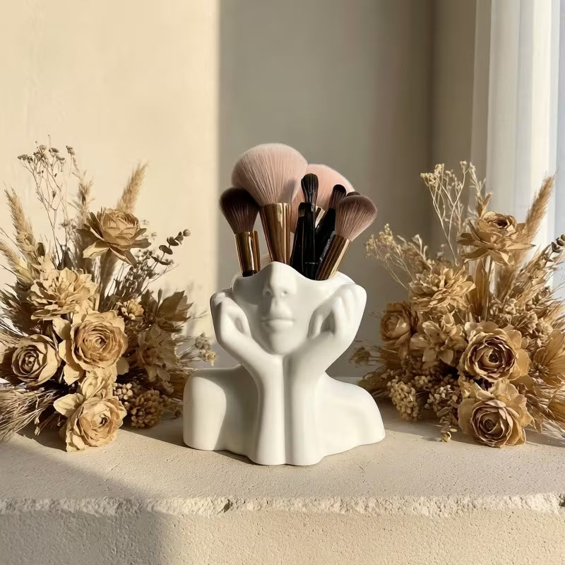 Organizador de Brochas de Maquillaje Awaoko