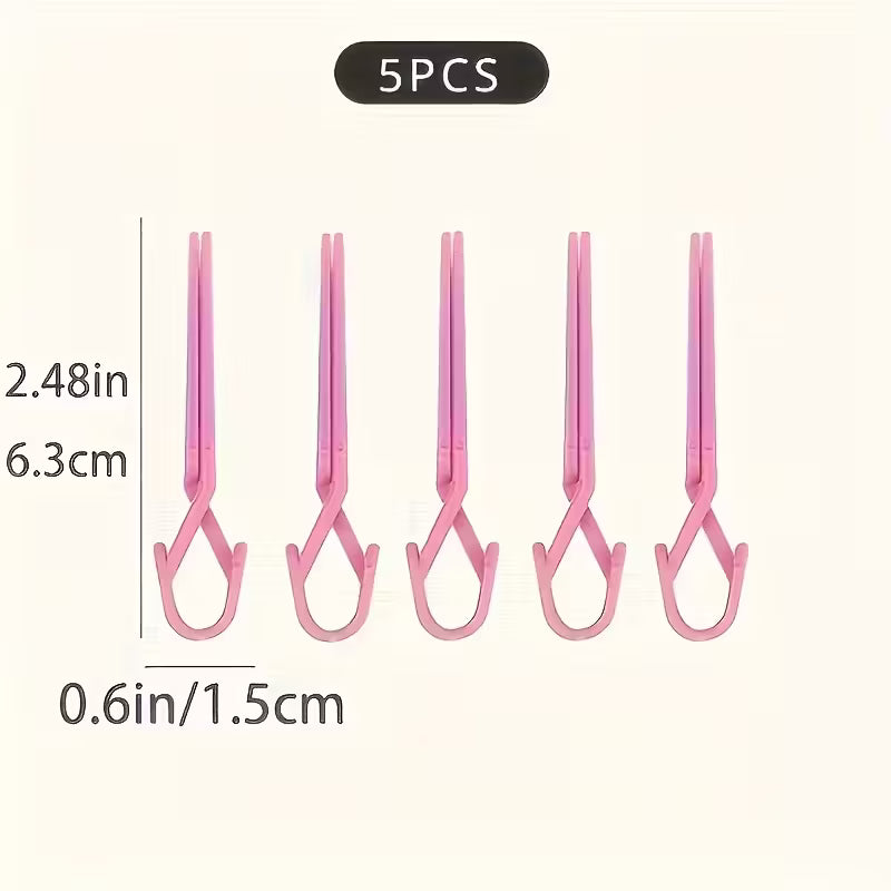 Pinzas de Protección para Arte de Uñas — Set de 5 Piezas